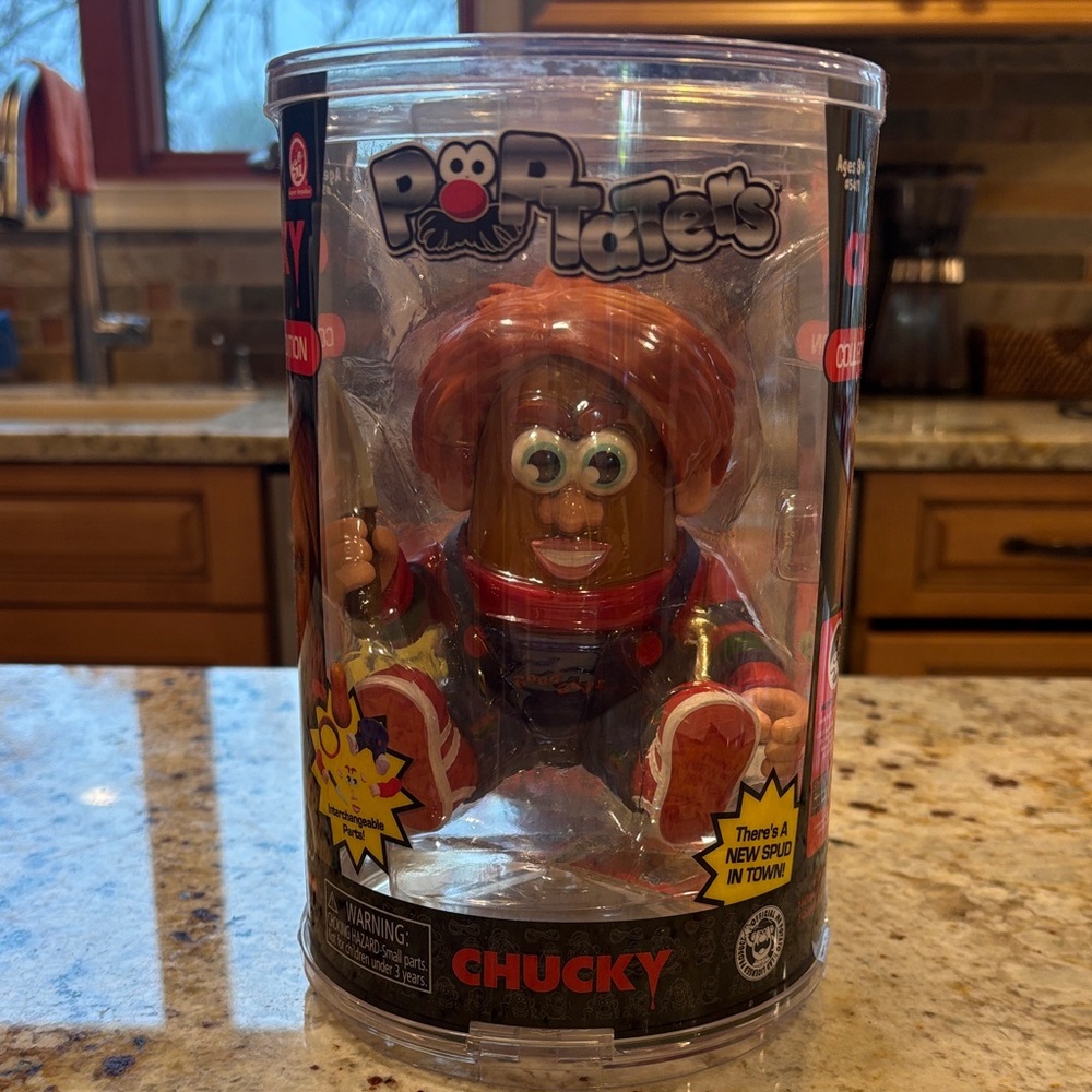 Chucky Action Figure - Brown and Red